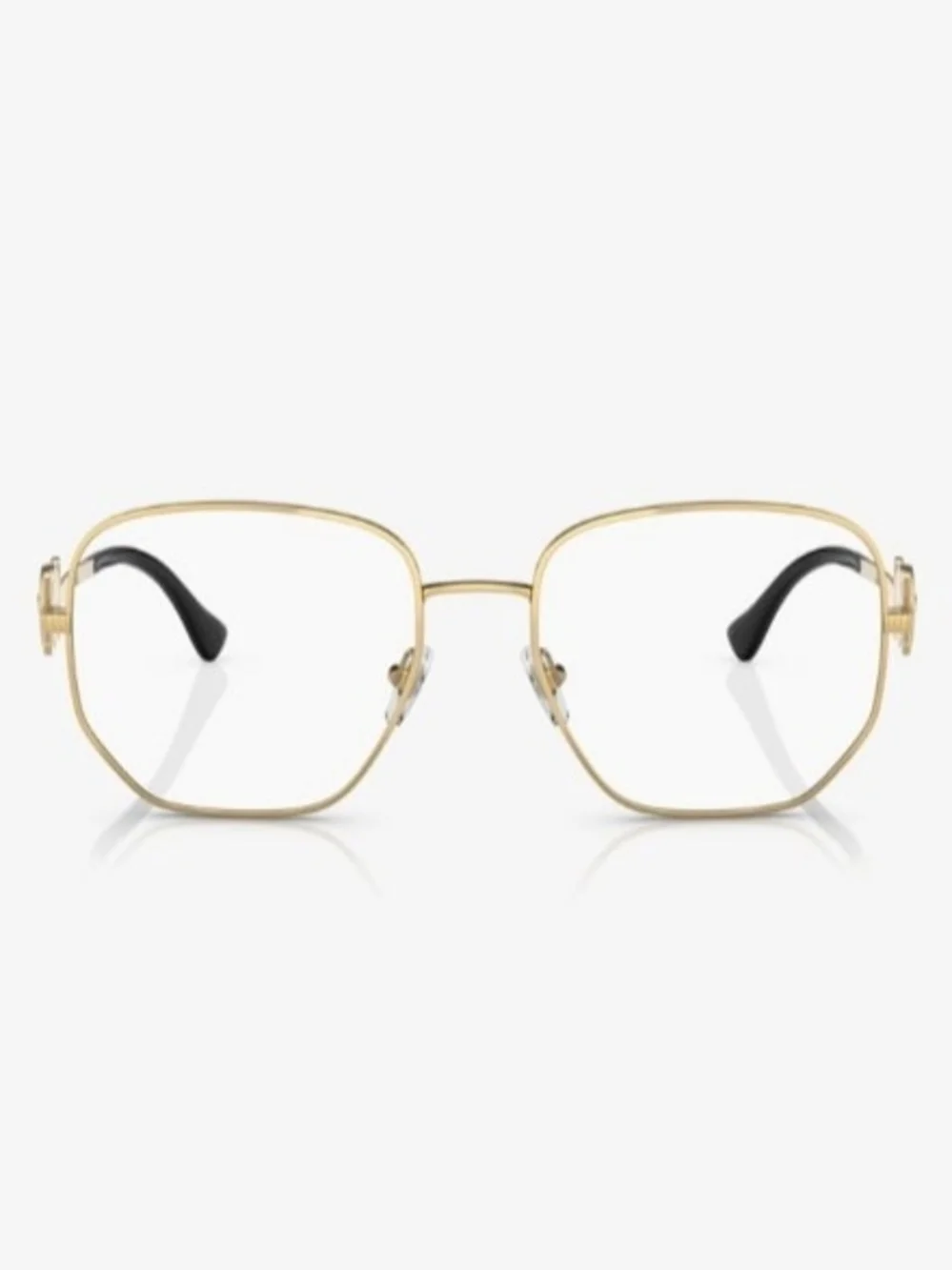 Brand NEW VE1283 Versace Glasses Size 54/18/145 Gold Black Eyeglasses